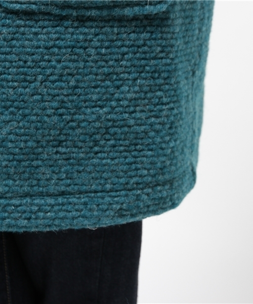 LBC（エルビーシー）の「ポップコーンスライバーダッフル（ダッフルコート・レディース・ダークグレー/ダークブルー/ライトグレー・LARGE/MEDIUM）」の10枚目の写真