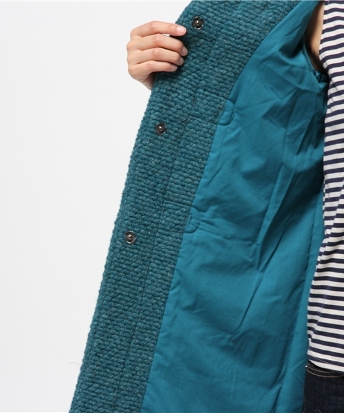 LBC（エルビーシー）の「ポップコーンスライバーダッフル（ダッフルコート・レディース・ダークグレー/ダークブルー/ライトグレー・LARGE/MEDIUM）」の13枚目の写真