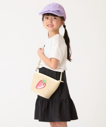 HAKKA KIDS | リネンライクヘリンボーンショルダーバッグ(ショルダーバッグ)