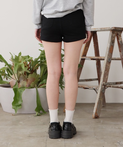 ROOPTOKYO(ループトウキョウ)の「ハイウエストショートパンツ(その他パンツ・レディース・ブラック・FREE)」の3枚目の写真