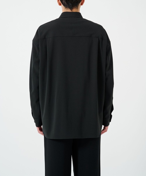 STUDIOUS(ステュディオス)の「CORD STRIPE SHIRTS(シャツ/ブラウス・メンズ・ライトベージュ/ブラック・2/1)」の7枚目の写真