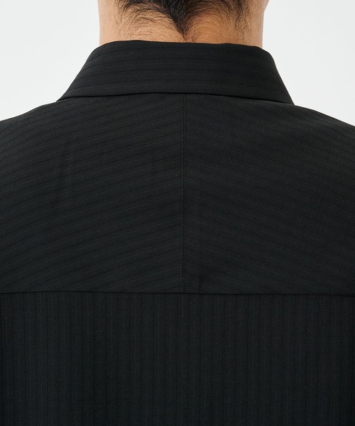 STUDIOUS(ステュディオス)の「CORD STRIPE SHIRTS(シャツ/ブラウス・メンズ・ライトベージュ/ブラック・2/1)」の6枚目の写真