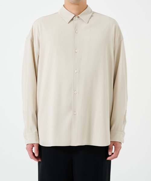 STUDIOUS(ステュディオス)の「CORD STRIPE SHIRTS(シャツ/ブラウス・メンズ・ライトベージュ/ブラック・2/1)」の19枚目の写真