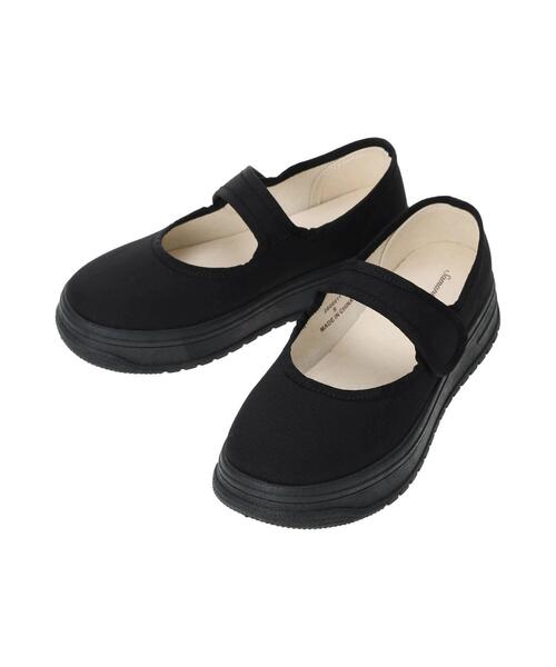 Samansa Mos2（サマンサ モスモス）の「キャンバスストラップスニーカー（スニーカー・レディース・ブラック/キャメル・S/M/L/XL）」の11枚目の写真