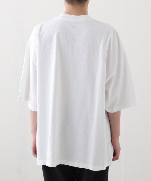 is-ness（イズネス）の「ISNESS MUSIC / イズネス ミュージック MUSIC MY DRAG T-SHIRT（Tシャツ/カットソー・メンズ・ホワイト/ブラック・LARGE/MEDIUM）」の9枚目の写真