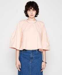 cloenc | 【マシンウォッシュ】フレアTシャツ(Tシャツ/カットソー)