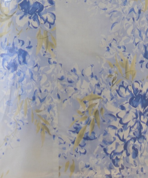 Rebloom（リブルーム Rebloom Reb loom）の「【1人で着られる浴衣4点セット】浴衣・兵児帯・腰紐2本《夏花浴衣》（浴衣・レディース・ブルー系1/ブルー系2/グレー系/ネイビー系/ブルー系3/ブラック系/ホワイト系1/ホワイト系2・FREE）」の19枚目の写真