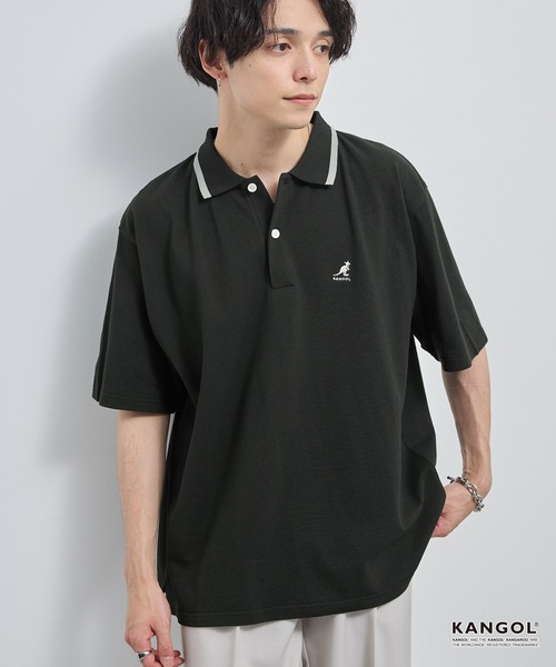 セール】KANGOL/カンゴール 別注 ロゴワンポイント刺繍ライン
