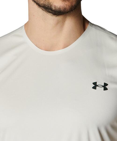UNDER ARMOUR(アンダーアーマー)の「UAアーマードライ プロ ショートスリーブ Tシャツ(トレーニング/メンズ)(Tシャツ/カットソー・メンズ・ベージュ・2XL/XL/L/M/S)」の4枚目の写真