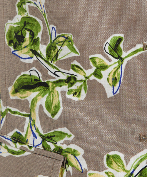 qualite（カリテ）の「ブッチャーフラワーノースリーブ/夏服/ベスト/花柄（シャツ/ブラウス・レディース・モカ・フリー）」の10枚目の写真