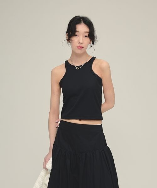 低価格 eL】Short Seamless Top/492725（タンクトップ）｜eL（エル Cup トップス