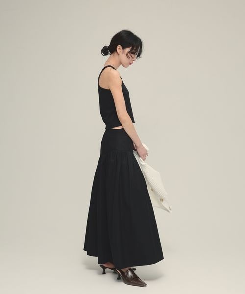 eL（エル）の「【eL】Short Seamless Cup Top/492725（タンクトップ・レディース・ホワイト/ブラウン/ブラック・FREE）」の11枚目の写真