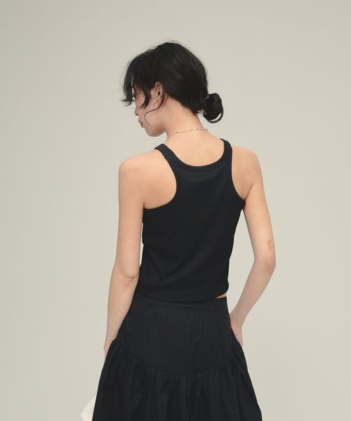 eL】Short Seamless Cup Top/492725（タンクトップ）｜eL（エル