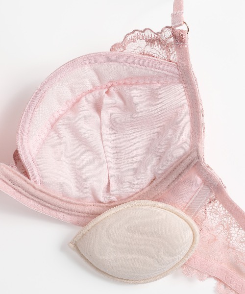 Ravijour(ラヴィジュール)の「ブレッシングフラワー ホットリフトブラ(B~Dカップ)(ブラジャー・レディース・ブルー/ホワイト/ピンク・B65/B70/B75/C65/C70/C75/D65/D70/D75)」の7枚目の写真