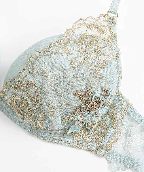 Ravijour(ラヴィジュール)の「ブレッシングフラワー ホットリフトブラ(B~Dカップ)(ブラジャー・レディース・ブルー/ホワイト/ピンク・B65/B70/B75/C65/C70/C75/D65/D70/D75)」の13枚目の写真