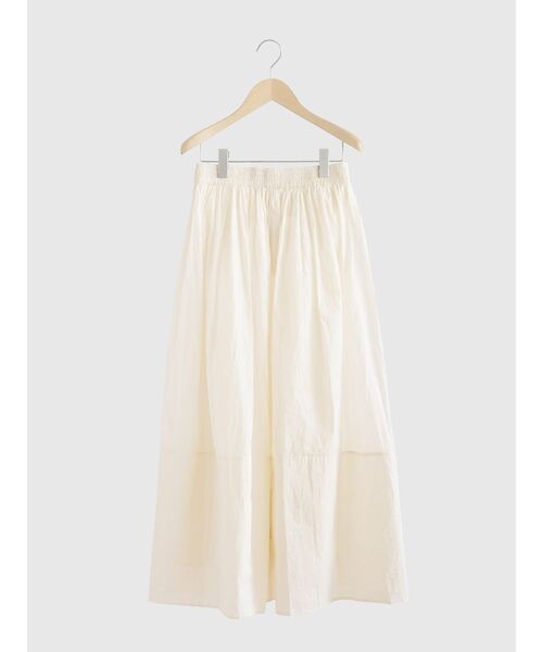 FIKA.(フィーカ)の「Cotton gathered skirt(スカート・レディース・アイボリー/ブラック・MEDIUM)」の18枚目の写真