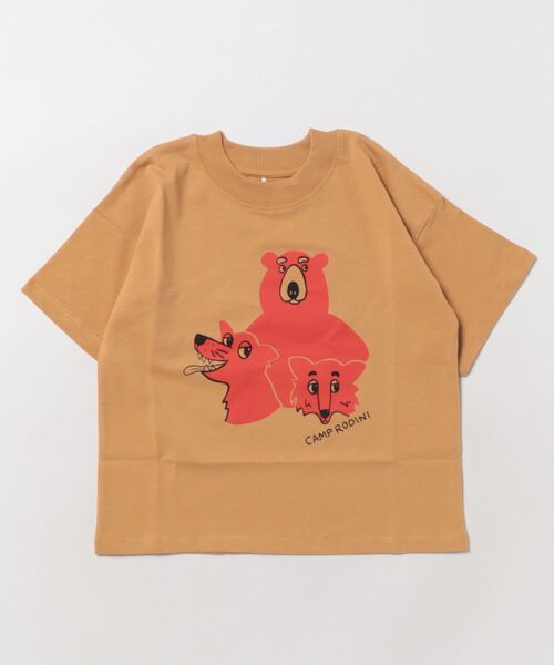 mini rodini ＊ Tシャツ 92-98 Mini Rodini】 CATHLETHES AOP SS TEE Tシャツ 【80/86・92/98