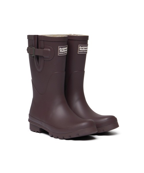 【新品】Rockfish Weatherwear ブラウン レインシューズ ORIGINAL MATT SHORT RAINBOOTS（レインシューズ）｜ROCKFISH