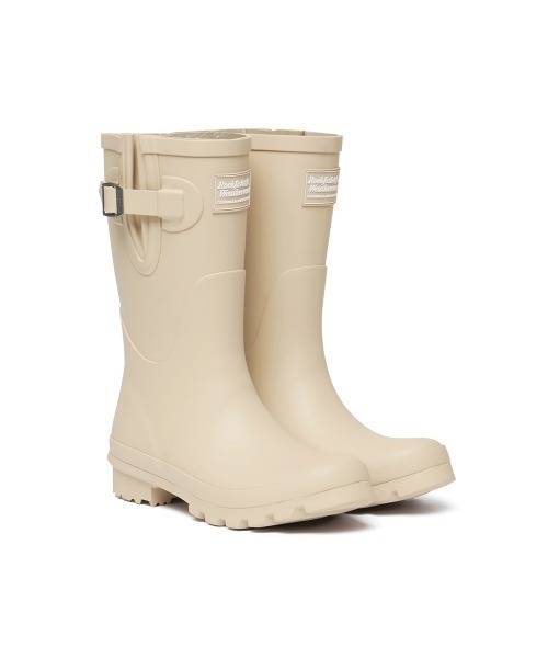 ROCKFISH WEATHERWEAR（ロックフィッシュウェザーウェア）の「ORIGINAL MATT SHORT RAINBOOTS（レインシューズ・レディース・ベージュ/ブラック/イエロー/ブラウン/バーガンディー/アイボリー/ピンク/グレー・24.0cm/23.0cm/25.0cm/24.5cm/23.5cm）」の6枚目の写真