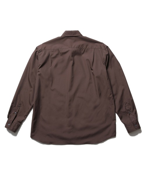 uniform experiment(ユニフォームエクスペリメント)の「TAKURO TAMAYAMA: SLIP OFF L/S SHIRT(シャツ/ブラウス・メンズ・ホワイト/ブラウン・1/2/4/3)」の8枚目の写真