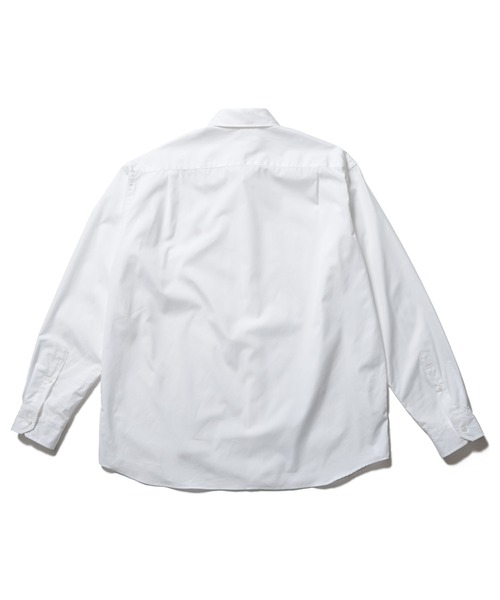 uniform experiment(ユニフォームエクスペリメント)の「TAKURO TAMAYAMA: SLIP OFF L/S SHIRT(シャツ/ブラウス・メンズ・ホワイト/ブラウン・1/2/4/3)」の5枚目の写真