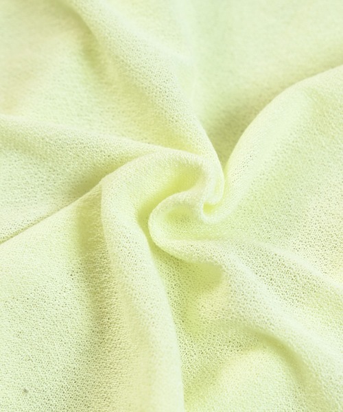 MARKEY'S（マーキーズ）の「梨地プリーツカラータンクトップ（タンクトップ・キッズ・オフホワイト/イエロー/チャコール・90/100/110/120/130/140/150）」の15枚目の写真