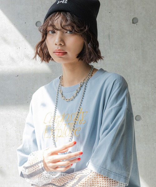 PAGEBOY(ページボーイ)の「ボールチェーン2レンネックレス(ネックレス・レディース・グレイッシュベージュ/ブラック・FREE)」の11枚目の写真