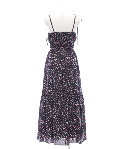 clear（クリア）の「【低身長サイズ有】肩リボン花柄キャミワンピース[大人フェミニン スタイルアップ]（ワンピース・レディース・ホワイト系その他/ブラック系その他・F/XS）」の7枚目の写真