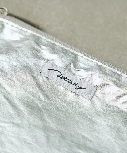 BIRTHDAY BAR（バースデイバー）の「メタリックティッシュポーチ（ポーチ・レディース・シルバー/ゴールド/ブラック・0）」の14枚目の写真