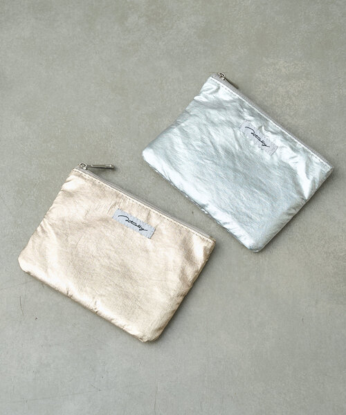 BIRTHDAY BAR（バースデイバー）の「メタリックティッシュポーチ（ポーチ・レディース・シルバー/ゴールド/ブラック・0）」の15枚目の写真