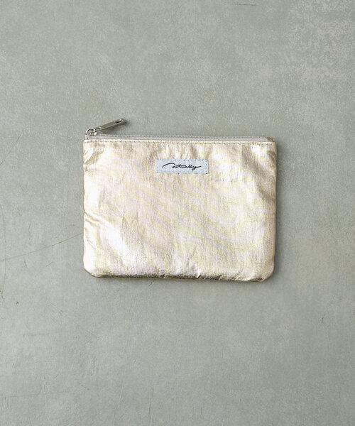 BIRTHDAY BAR（バースデイバー）の「メタリックティッシュポーチ（ポーチ・レディース・シルバー/ゴールド/ブラック・0）」の17枚目の写真