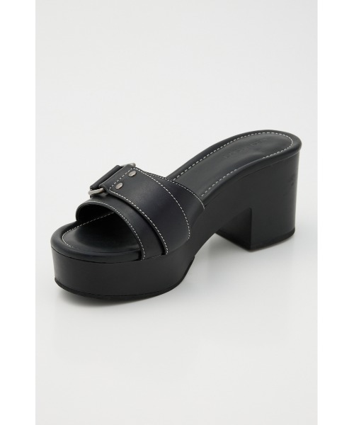 LAGUA GEM(ラグアジェム)の「THICK BELTED サンダル(サンダル・レディース・ブラウン/ブラック・SMALL/MEDIUM/LARGE)」の6枚目の写真