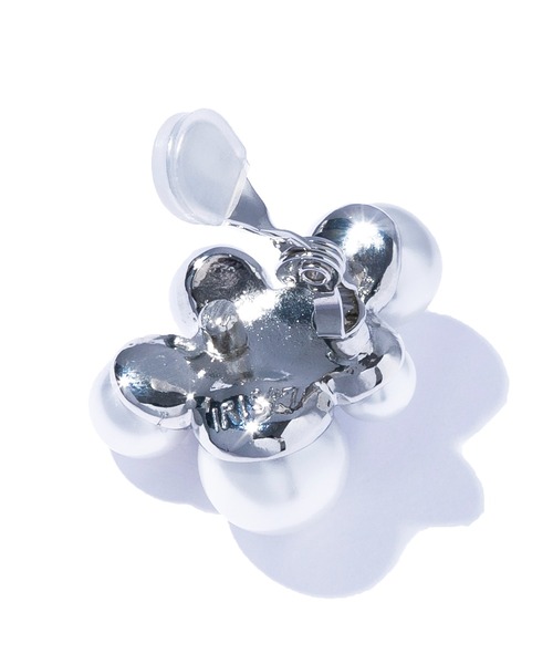 IRIS47(イリスフォーセブン)の「【IRIS 47】breath earring/ブレス イヤリング BO174(イヤリング・レディース・ホワイト・FREE)」の2枚目の写真