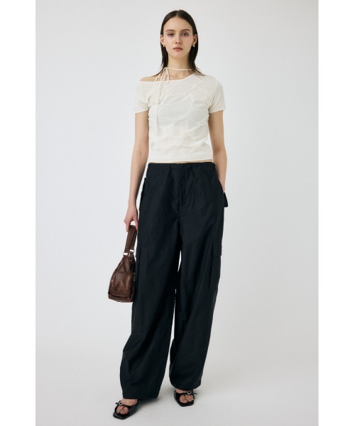 MOUSSY（マウジー）の「【セットアップ対応】SHEER RIP MILITARY パンツ（その他パンツ・レディース・カーキ/ブラック/アイボリー・1/2）」の5枚目の写真