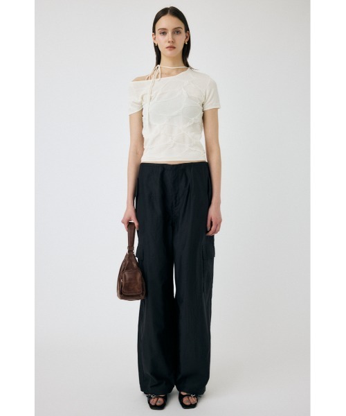 MOUSSY（マウジー）の「【セットアップ対応】SHEER RIP MILITARY パンツ（その他パンツ・レディース・カーキ/ブラック/アイボリー・1/2）」の7枚目の写真