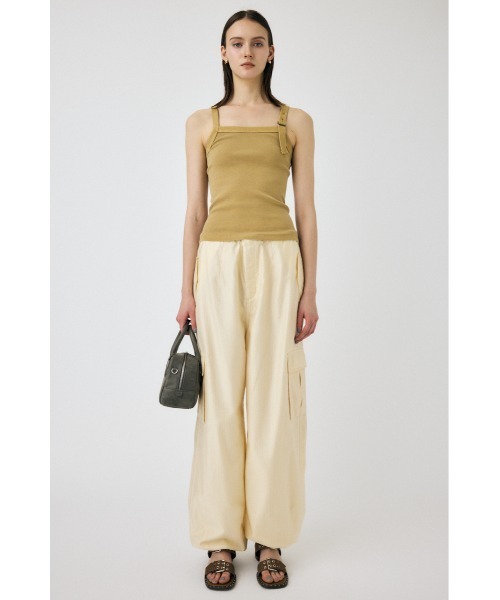 MOUSSY（マウジー）の「【セットアップ対応】SHEER RIP MILITARY パンツ（その他パンツ・レディース・カーキ/ブラック/アイボリー・1/2）」の14枚目の写真