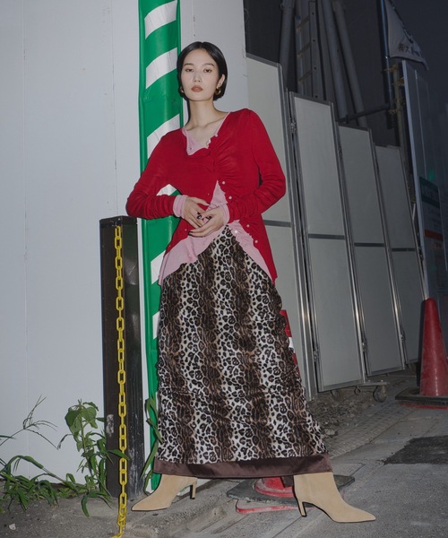 yae(ヤエ)の「Everyday slim fit frills cardigan/エブリデイスリムフィットフリルカーディガン(カーディガン/ボレロ・レディース・ピンク/ネイビー/レッド/ライトブルー/ブラック/グレー・FREE)」の20枚目の写真