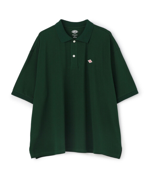 DANTON（ダントン）の「【STORE EXCLUSIVE】MEN'S COTTON PIQUE POLO SHIRT（ポロシャツ・メンズ・ライトグレー/ダークグリーン/ブラック/チャコール・S/M/L）」の4枚目の写真
