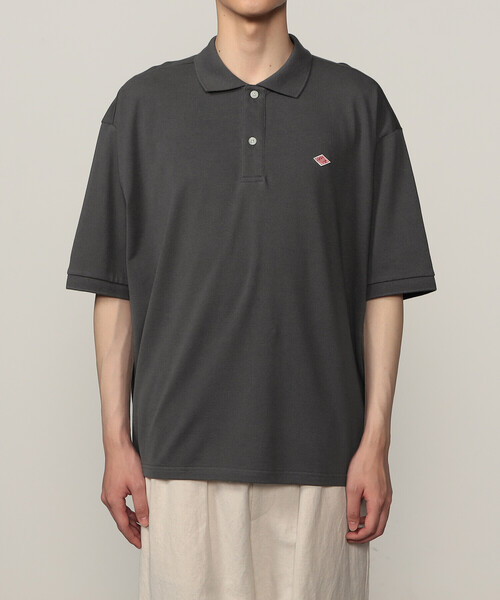DANTON（ダントン）の「【STORE EXCLUSIVE】MEN'S COTTON PIQUE POLO SHIRT（ポロシャツ・メンズ・ライトグレー/ダークグリーン/ブラック/チャコール・S/M/L）」の6枚目の写真