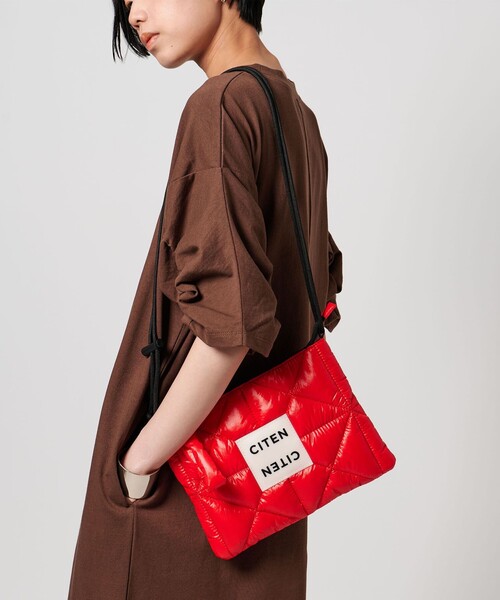 WEB限定】＜CITEN＞CITENパデッドサコッシュカラバリ