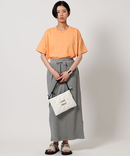 CITEN（シテン）の「【WEB限定】＜CITEN＞CITENパデッドサコッシュカラバリ（ショルダーバッグ・レディース・パープル/オレンジ/イエロー/ピンク/レッド/ホワイト/コバルトブルー/ケリーグリーン・FREE）」の9枚目の写真