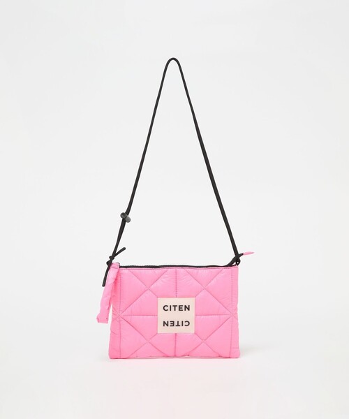 CITEN（シテン）の「【WEB限定】＜CITEN＞CITENパデッドサコッシュカラバリ（ショルダーバッグ・レディース・パープル/オレンジ/イエロー/ピンク/レッド/ホワイト/コバルトブルー/ケリーグリーン・FREE）」の20枚目の写真