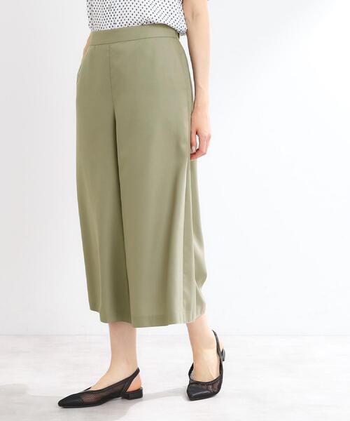 Reflect（リフレクト）の「【UVカット／マシンウォッシュ可】フレアスカーチョ（その他パンツ・レディース・ブラック/オリーブ/ベージュ・09/11/05/07/13/15 /17）」の3枚目の写真