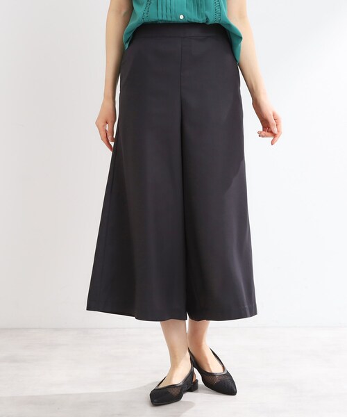 Reflect（リフレクト）の「【UVカット／マシンウォッシュ可】フレアスカーチョ（その他パンツ・レディース・ブラック/オリーブ/ベージュ・09/11/05/07/13/15 /17）」の2枚目の写真