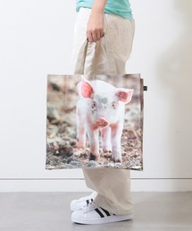 bpr BEAMS（ビーピーアール ビームス ）の「Esschert Design / Shopping bag farm animals アニマル バッグ（トートバッグ）」