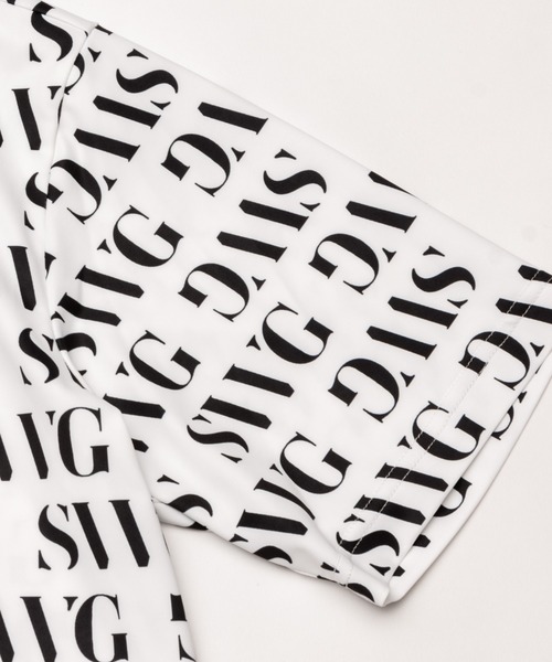SWINGGGR(スウィンガー)の「SWINGGGR/スウィンガー/SWG PATTEN POLO(ポロシャツ・メンズ・ホワイト/ブラック・2/3/4/1)」の7枚目の写真