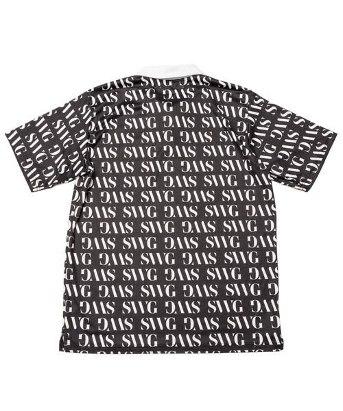 SWINGGGR(スウィンガー)の「SWINGGGR/スウィンガー/SWG PATTEN POLO(ポロシャツ・メンズ・ホワイト/ブラック・2/3/4/1)」の9枚目の写真