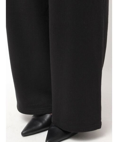 GYDA（ジェイダ）の「GG switch sideスウェットワイドパンツ（スウェットパンツ・レディース・ライトグレー/ブラック・FREE）」の10枚目の写真