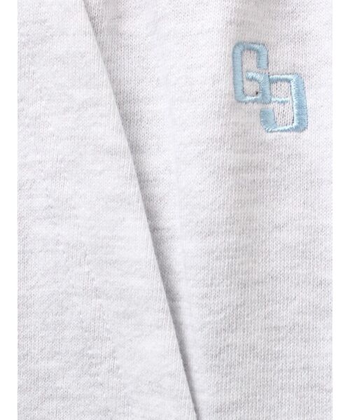 GYDA（ジェイダ）の「GG switch sideスウェットワイドパンツ（スウェットパンツ・レディース・ライトグレー/ブラック・FREE）」の13枚目の写真