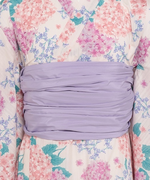 petit main（プティマイン）の「紫陽花浴衣（浴衣・キッズ・ライトピンク/ネイビー・110cm/90cm/100cm/130cm/120cm）」の18枚目の写真